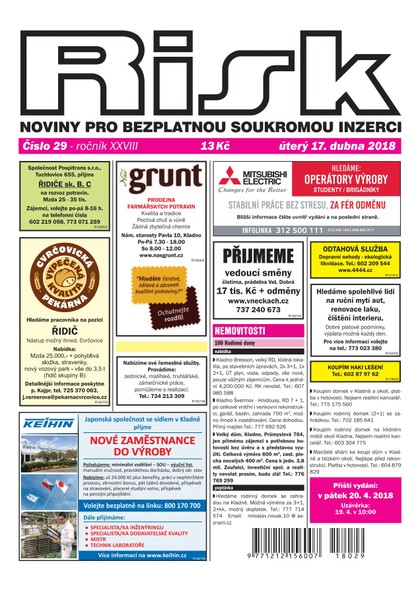 E-magazín Risk 29/2018 - Risk