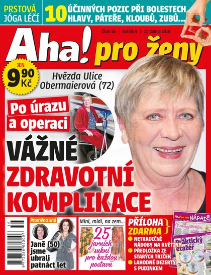 E-magazín AHA! pro ženy - 17.4.2018 - CZECH NEWS CENTER a. s.