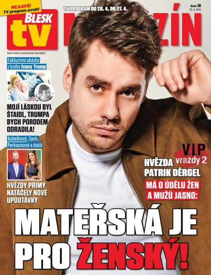 E-magazín Blesk Tv magazín - 20.4.2018 - CZECH NEWS CENTER a. s.