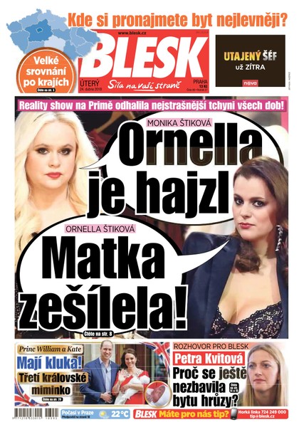 E-magazín Blesk - 24.4.2018 - CZECH NEWS CENTER a. s.
