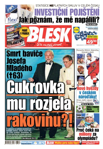 E-magazín Blesk - 10.5.2018 - CZECH NEWS CENTER a. s.