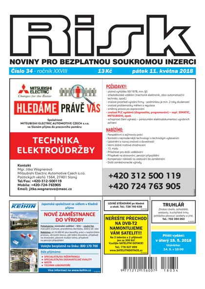 E-magazín Risk 34/2018 - Risk