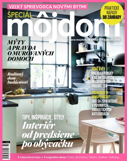 E-magazín Môj dom 2018 špeciál - JAGA GROUP, s.r.o. 