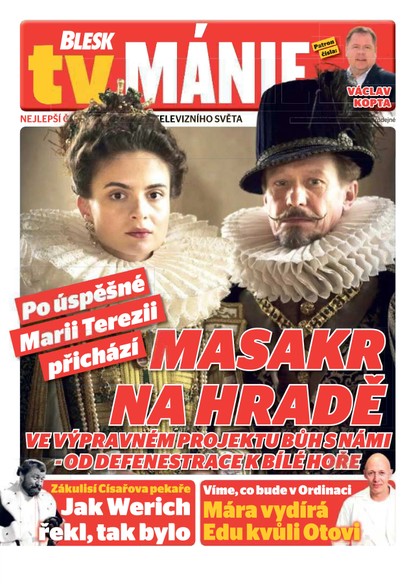 E-magazín Blesk Tv manie - 12.5.2018 - CZECH NEWS CENTER a. s.