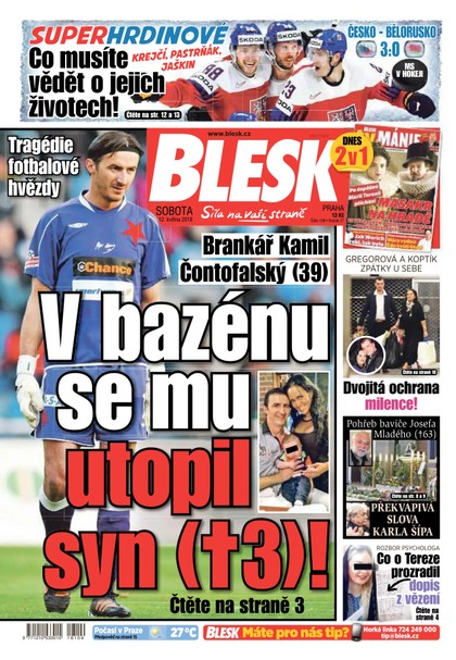 E-magazín Blesk - 12.5.2018 - CZECH NEWS CENTER a. s.