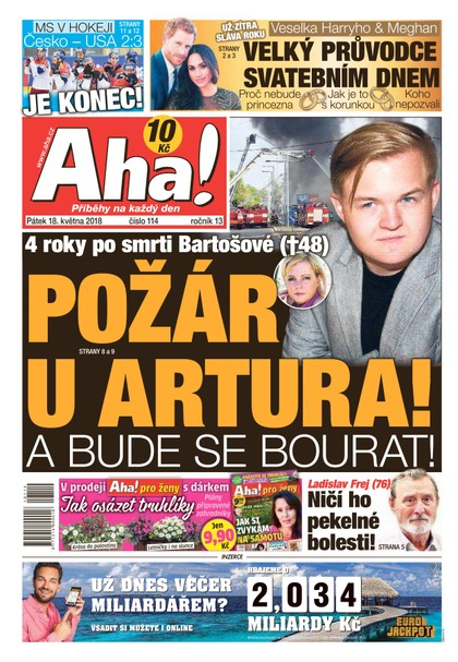 E-magazín AHA! - 18.5.2018 - CZECH NEWS CENTER a. s.