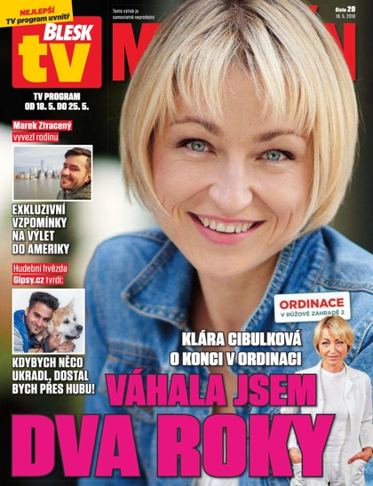 E-magazín Příloha Blesk - 18.5.2018 - CZECH NEWS CENTER a. s.