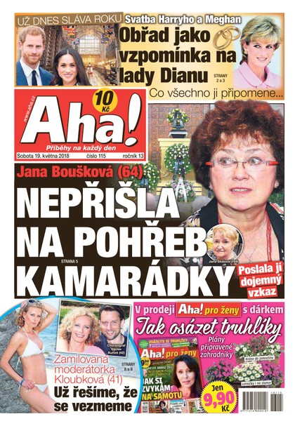 E-magazín AHA! - 19.5.2018 - CZECH NEWS CENTER a. s.