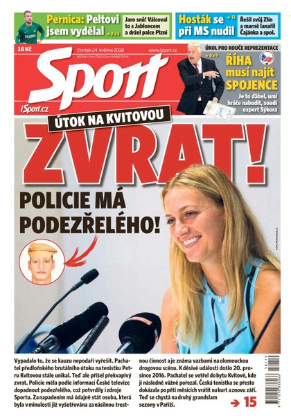 E-magazín Sport - 24.5.2018 - CZECH NEWS CENTER a. s.