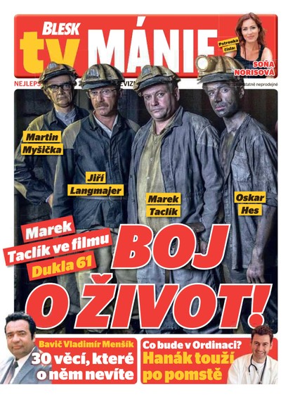 E-magazín Blesk Tv manie - 26.5.2018 - CZECH NEWS CENTER a. s.
