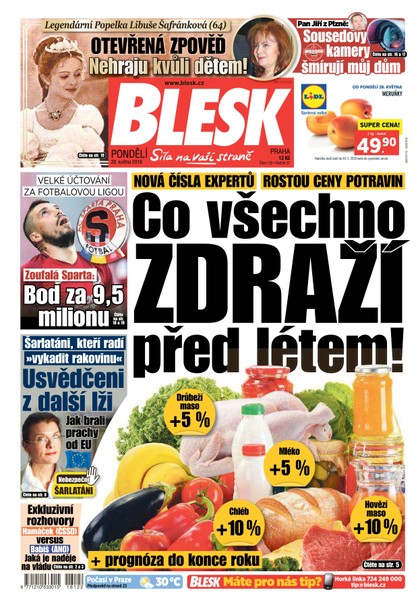 E-magazín Blesk - 28.5.2018 - CZECH NEWS CENTER a. s.