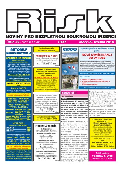 E-magazín Risk 39/2018 - Risk