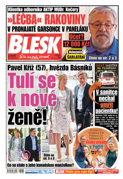 E-magazín Blesk - 29.5.2018 - CZECH NEWS CENTER a. s.