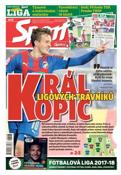 E-magazín Sport - 29.5.2018 - CZECH NEWS CENTER a. s.