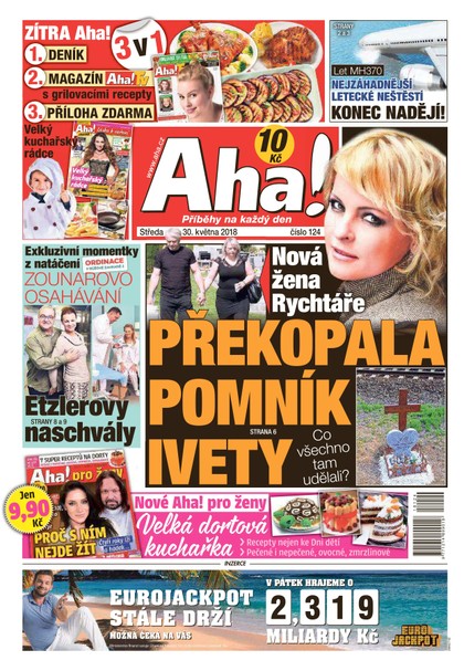 E-magazín AHA! - 30.5.2018 - CZECH NEWS CENTER a. s.