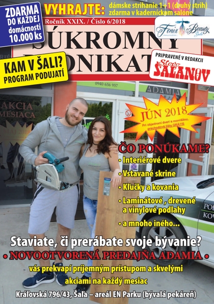 E-magazín Súkromný podnikateľ 6/2018 - Fantázia media, s. r. o.