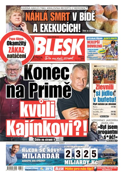 E-magazín Blesk - 6.6.2018 - CZECH NEWS CENTER a. s.