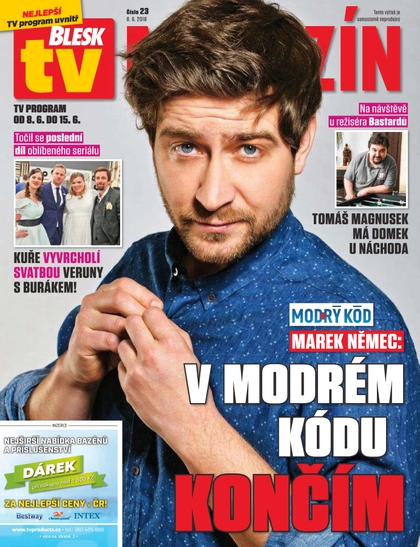 E-magazín Blesk Tv magazín - 8.6.2018 - CZECH NEWS CENTER a. s.