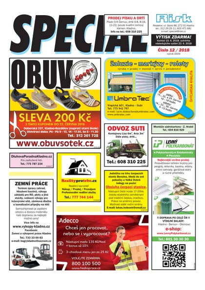 E-magazín Special 12/2018 - Risk