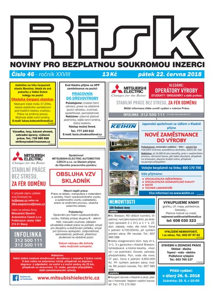 E-magazín Risk 46/2018 - Risk