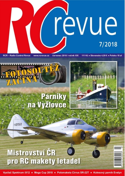 E-magazín RC revue 07/2018 - RCR s.r.o.