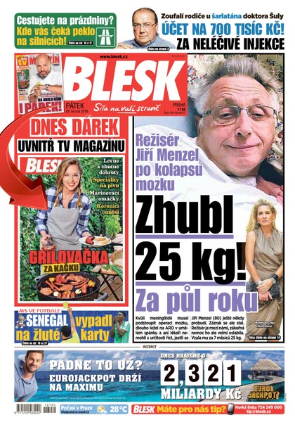 E-magazín Blesk - 29.6.2018 - CZECH NEWS CENTER a. s.