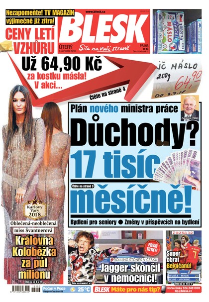 E-magazín Blesk - 3.7.2018 - CZECH NEWS CENTER a. s.