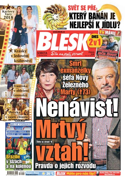 E-magazín Blesk - 7.7.2018 - CZECH NEWS CENTER a. s.