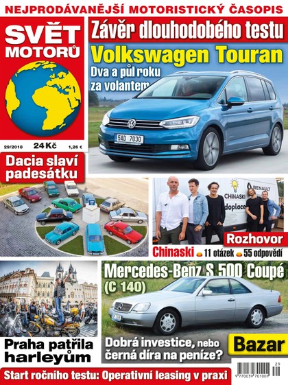 E-magazín Svět motorů - 29/2018 - CZECH NEWS CENTER a. s.