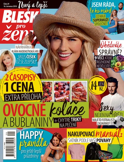 E-magazín Blesk pro ženy - 16.7.2018 - CZECH NEWS CENTER a. s.