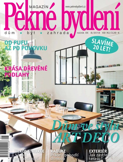 E-magazín Pěkné bydlení 8-2018 - Časopisy pro volný čas s. r. o.
