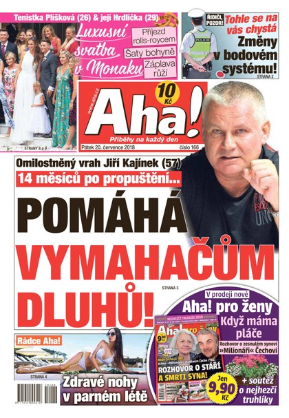 E-magazín AHA! - 20.7.2018 - CZECH NEWS CENTER a. s.