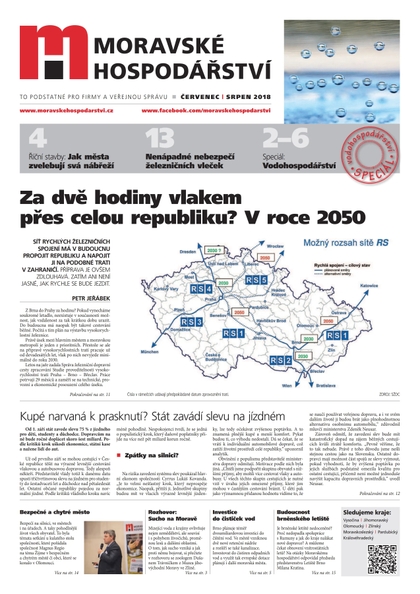 E-magazín MH srpen 2018 - Magnus Regio, vydavatel Moravského hospodářství