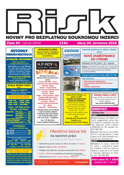 E-magazín Risk 54/2018 - Risk
