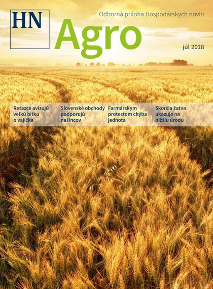 E-magazín HN Agro - júl 2018 - MAFRA Slovakia, a.s.