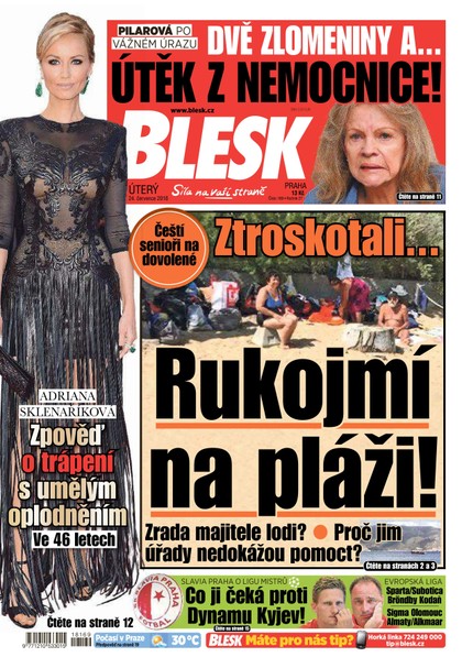 E-magazín Blesk - 24.7.2018 - CZECH NEWS CENTER a. s.