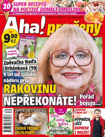 E-magazín AHA! pro ženy - 30/2018 - CZECH NEWS CENTER a. s.