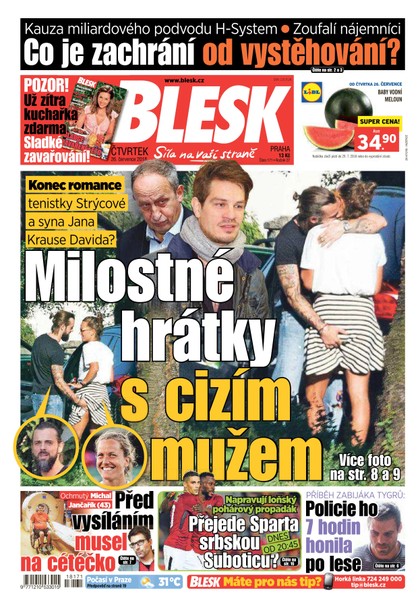 E-magazín Blesk - 26.7.2018 - CZECH NEWS CENTER a. s.