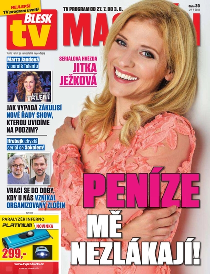E-magazín Příloha Blesk Tv - 27.7.2018 - CZECH NEWS CENTER a. s.