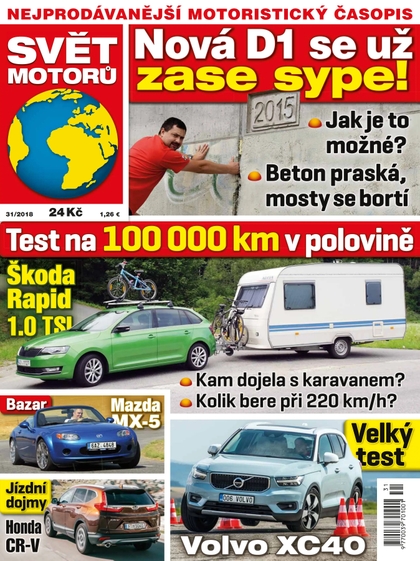 E-magazín Svět motorů - 31/2018 - CZECH NEWS CENTER a. s.