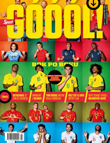 E-magazín Sport Goool! 07/2018 - CZECH NEWS CENTER a. s.