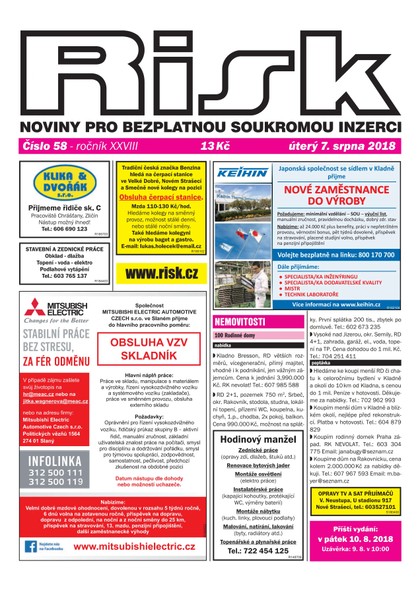 E-magazín Risk 58/2018 - Risk