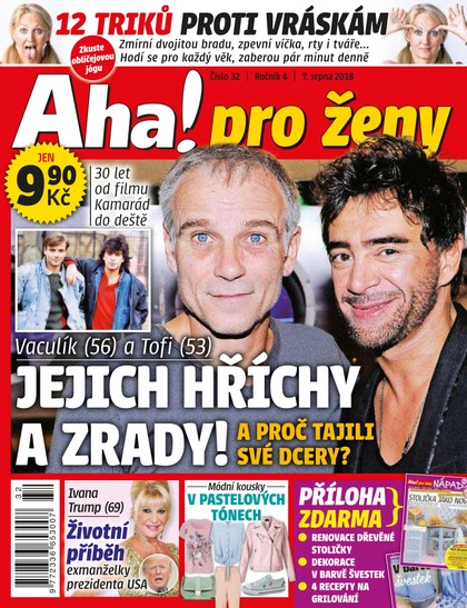 E-magazín AHA! pro ženy - 32/2018 - CZECH NEWS CENTER a. s.
