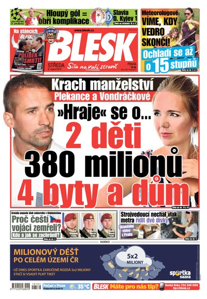 E-magazín Blesk - 8.8.2018 - CZECH NEWS CENTER a. s.