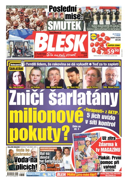 E-magazín Blesk - 9.8.2018 - CZECH NEWS CENTER a. s.