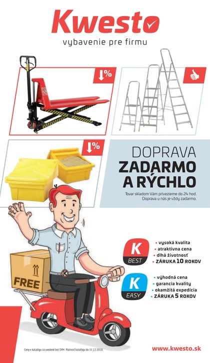 Kwesto CZ - online katalog vybavenie do firmy