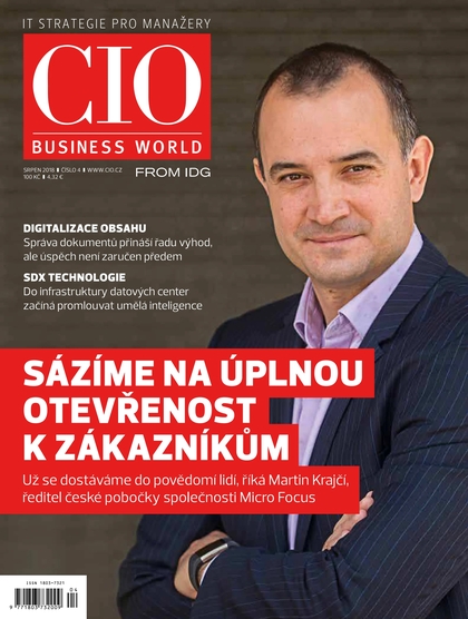 E-magazín CIO Business World 4/2018 - Internet Info DG, a.s.