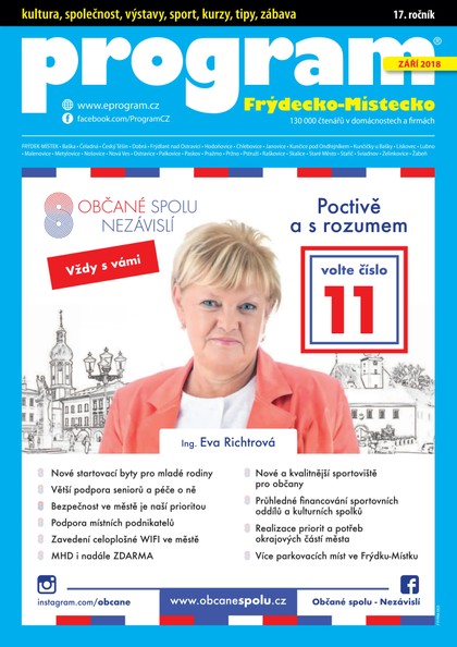 E-magazín Program FM 09-2018 - NAKLADATELSTVÍ MISE, s.r.o.