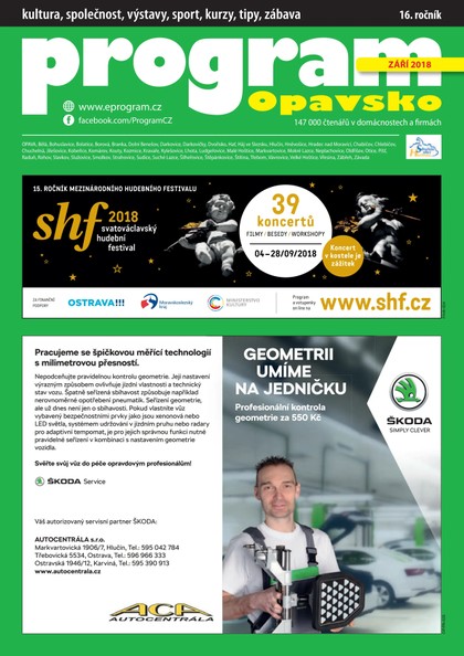 E-magazín Program OP 09-2018 - NAKLADATELSTVÍ MISE, s.r.o.