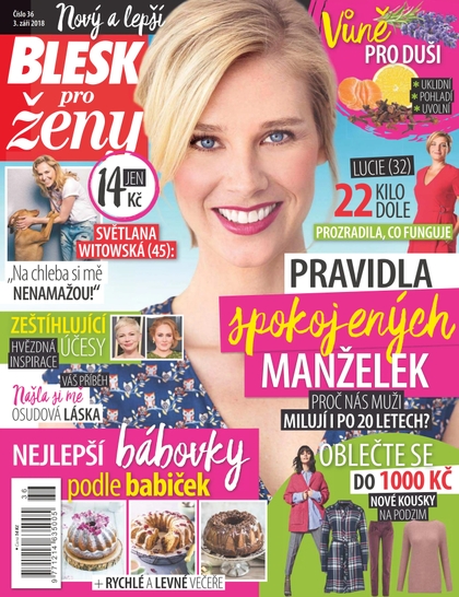 E-magazín Blesk pro ženy - 3.9.2018 - CZECH NEWS CENTER a. s.